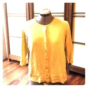 Stretchy Lime Green Cardigan